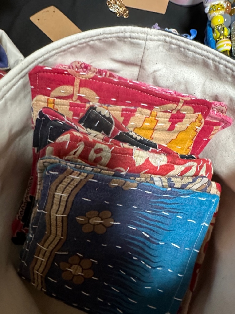Assorted Kantha Coasters